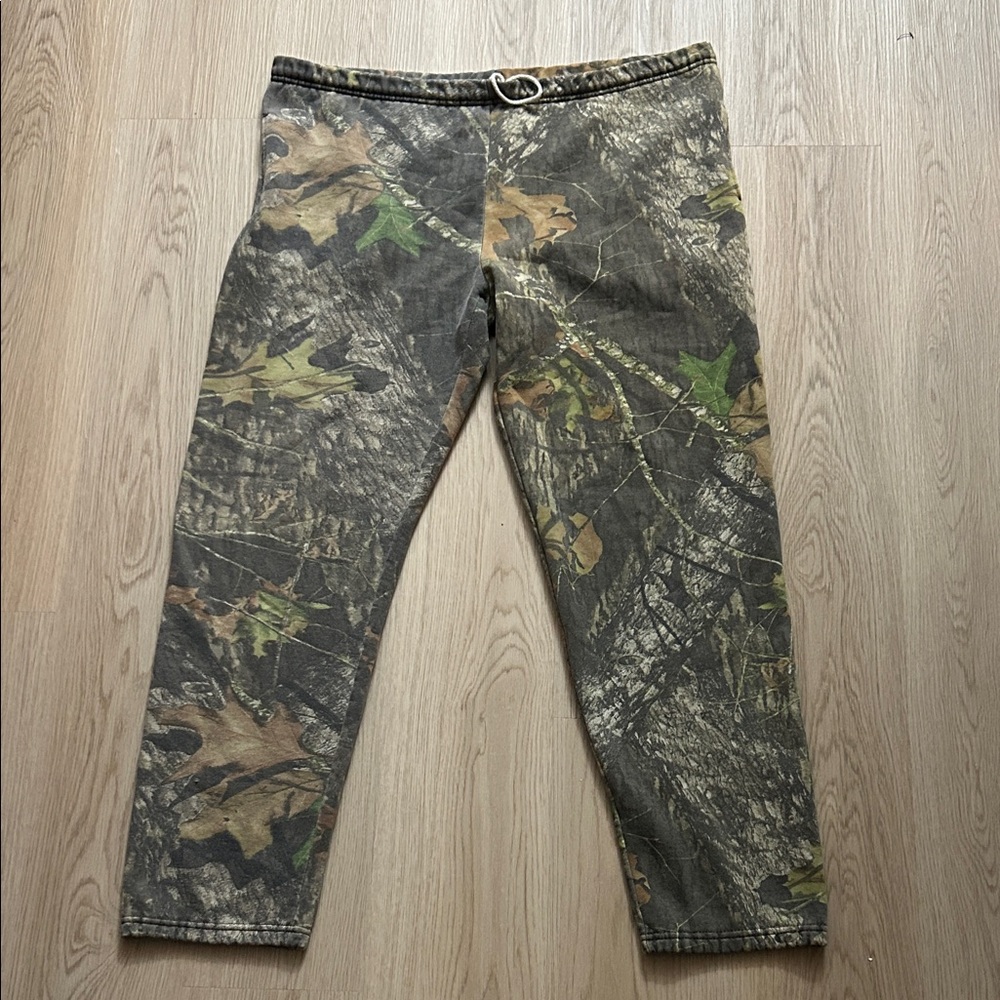 Vintage Jerzees Mossy Oak Camo Jogger sweatpants Large